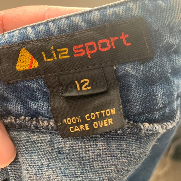 LIZSPORT pencil vintage mini denim skirt - Picture 8 of 9